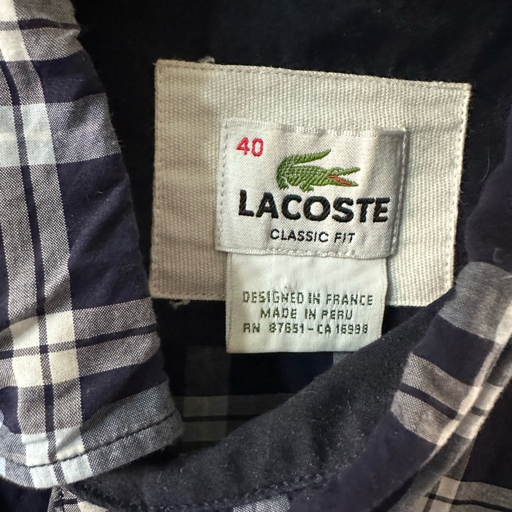 Lacoste Button Down - image 2